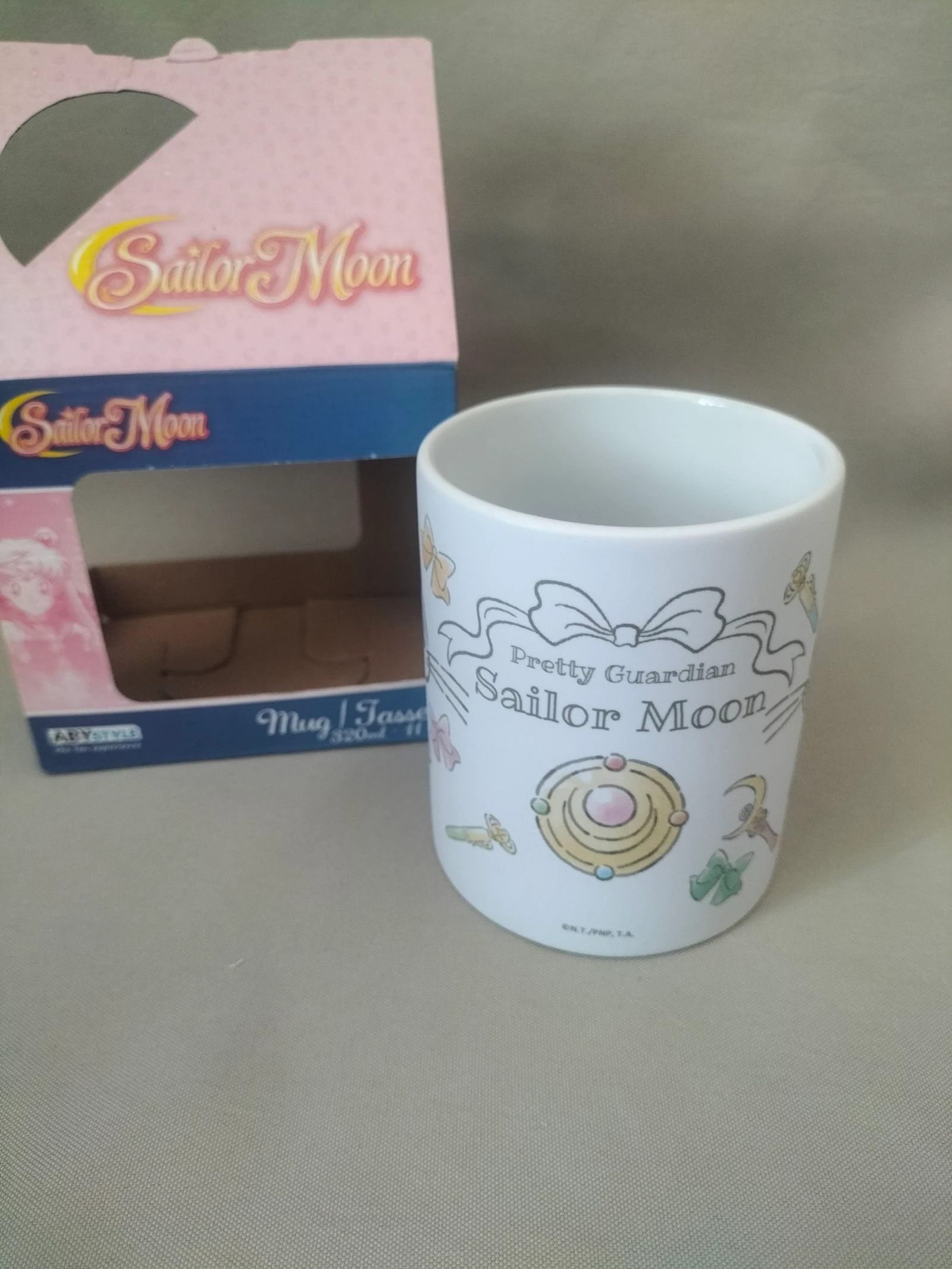 Sailor Moon Mug 320 ml | Manga | New | Luna & Artemis Chibi – photo 3